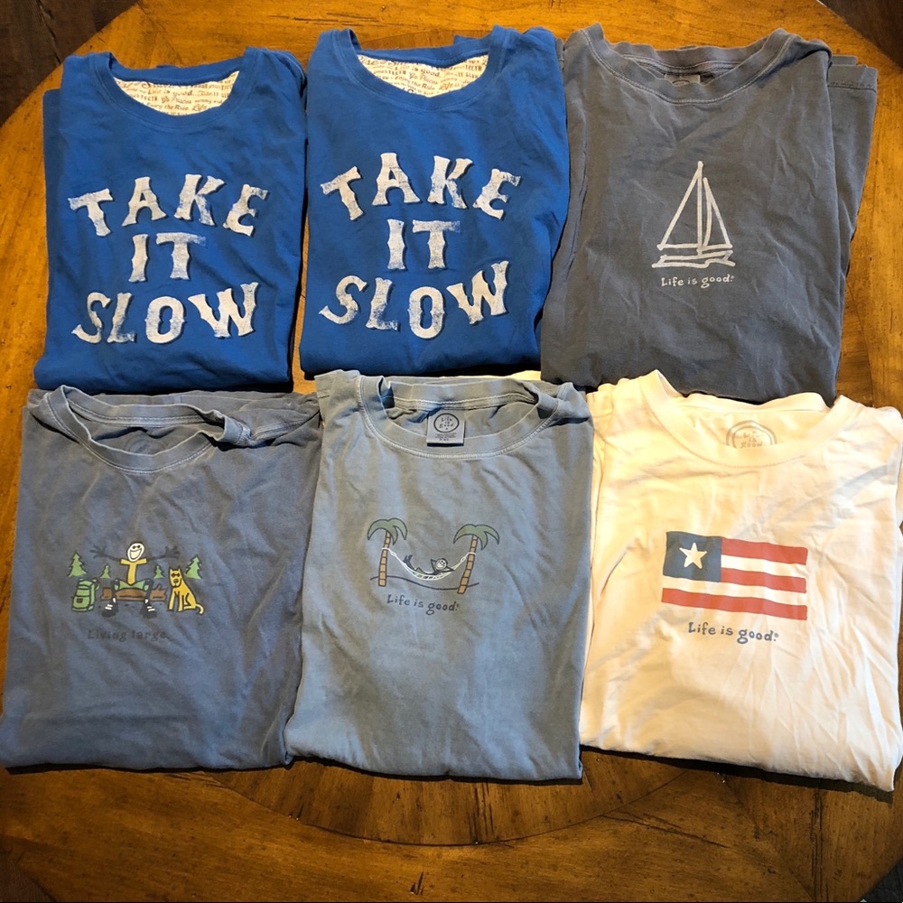 Life Is Good XXL Men’s Tees ‼️ SAVE OVER 87% 🤑‼️